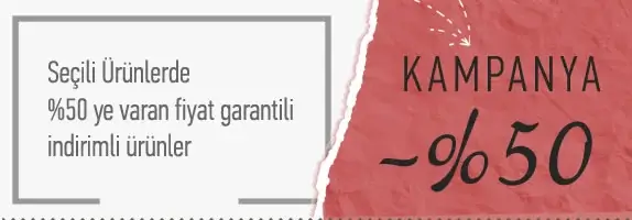 %50 İndirim