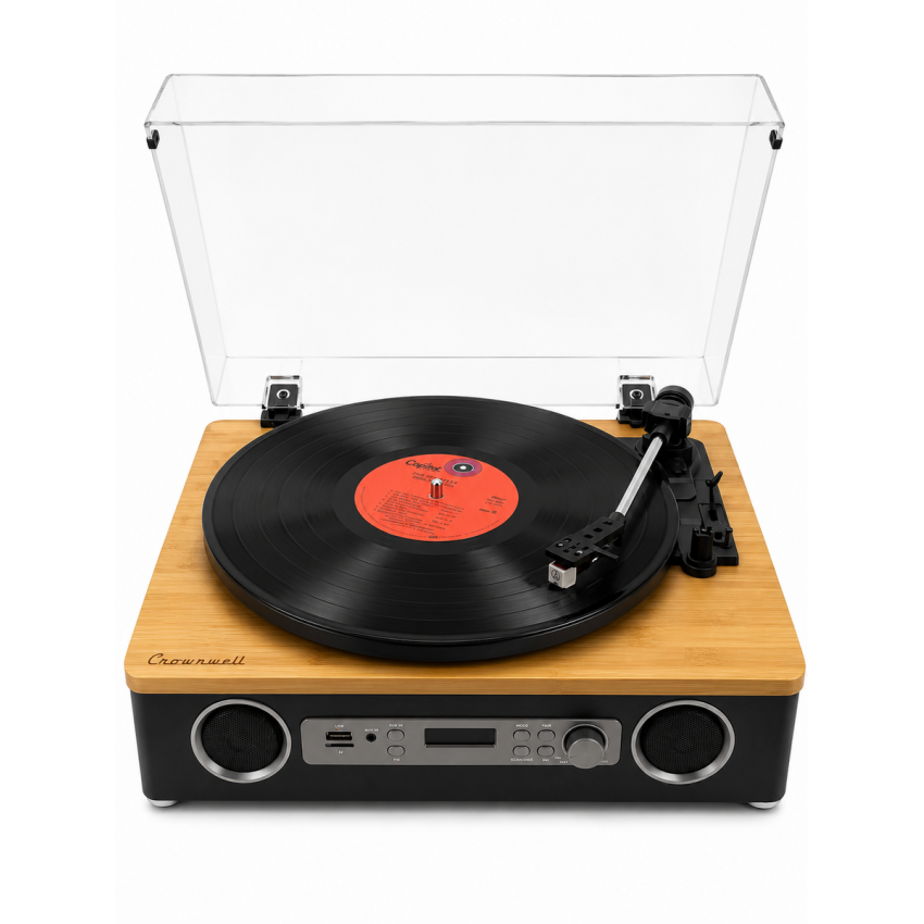 Crownwell Turntable Record Player Vegas E-11 Crownwell Turntable Record Player Vegas E-11