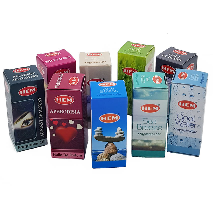 9 Adet HEM Fragrance Buhurdanlık Yağı Dilediğini Seç