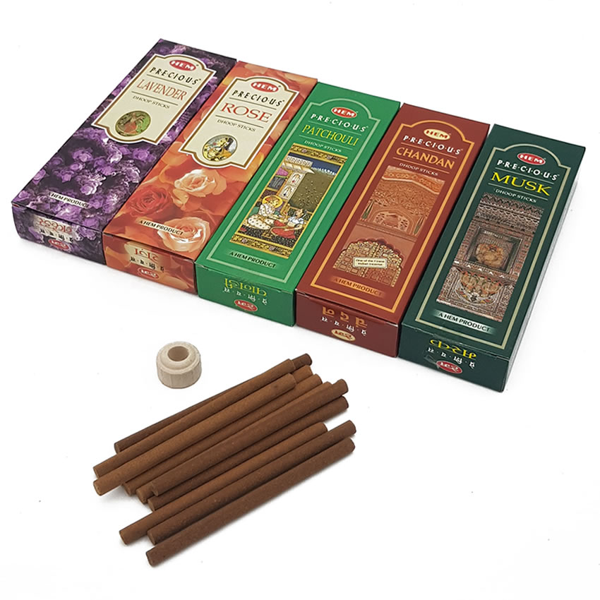 HEM Precious Dhoop Organik Roll Tütsü Seti 5 Paket