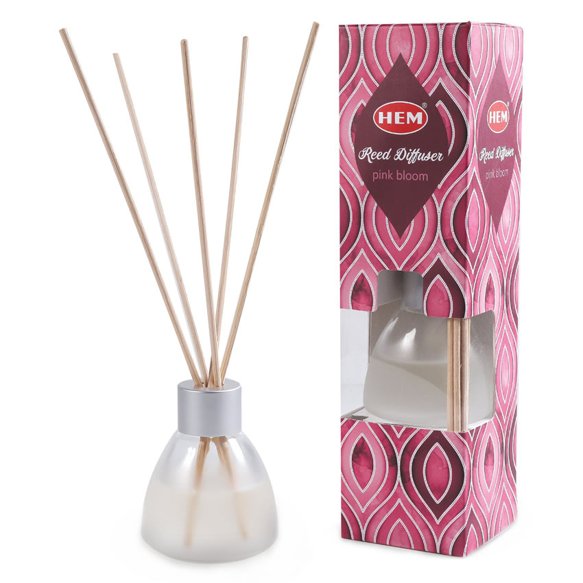 HEM Pink Bloom Reed Diffuser Bambu Oda Kokusu