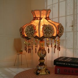 Kumaş Tasarım Led Abajur