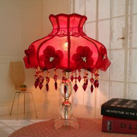 Dekoratif Kumaş Abajur