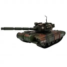 El Yapımı Vintage Dekoratif Metal Tank Maketi