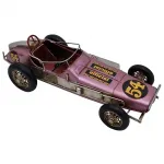 Koleksiyonluk Retro Metal Dekoratif Yarış Arabası