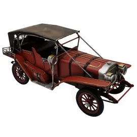 Blazing Bugatti Vintage Metal Dekoratif Araba Modeli