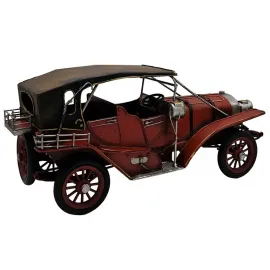 Blazing Bugatti Vintage Metal Dekoratif Araba Modeli