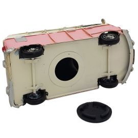 Kişiye Özel Kumbaralı ve Çerçeveli Dekoratif Metal Vosvos Minibüs Karavan