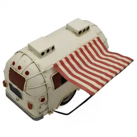 Dekoratif Tüplü Tenteli Karavan - El Yapımı Metal