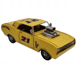 Lemon Shark Efsanevi Gasser Dekoratif Metal Yarış Arabası