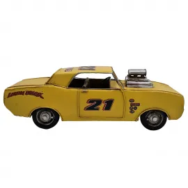 Lemon Shark Efsanevi Gasser Dekoratif Metal Yarış Arabası