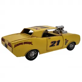 Lemon Shark Efsanevi Gasser Dekoratif Metal Yarış Arabası