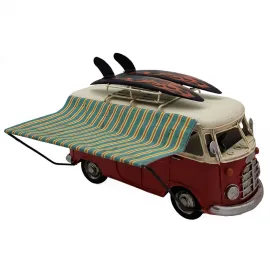Dekoratif Karavan Minibüs Tenteli ve Sörf Tahtalı
