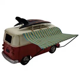 Dekoratif Karavan Minibüs Tenteli ve Sörf Tahtalı