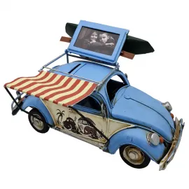 Dekoratif Tenteli Çerçeveli Kumbaralı Kanolu Vosvos Araba