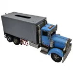 Büyük Boy Dekoratif Metal El Yapımı Kamyon | Ofis - Cafe - Bar İçin Peçetelik