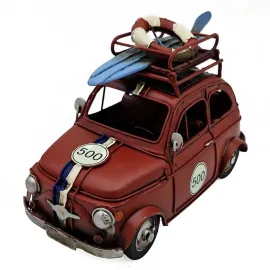 Dekoratif Mini Cooper Araba Fotoğraf Çerçeveli