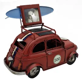 Dekoratif Mini Cooper Araba Fotoğraf Çerçeveli