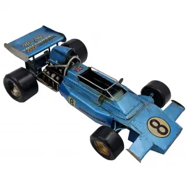 Dekoratif Brabham BT44 Metal Formula 1 Yarış Arabası