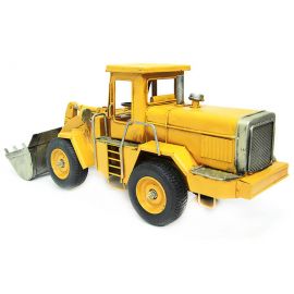 Dekoratif Metal Kepçe Bulldozer İş Makinesi