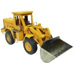 Dekoratif Metal Kepçe Bulldozer İş Makinesi