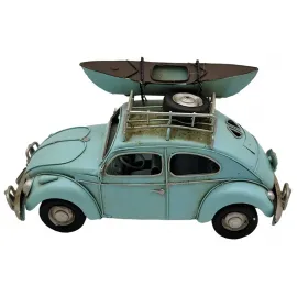 Dekoratif Kanolu Metal Hediyelik Vosvos Araba