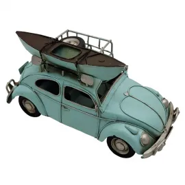 Dekoratif Kanolu Metal Hediyelik Vosvos Araba