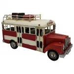 Dekoratif Metal Nostaljik Otobüs