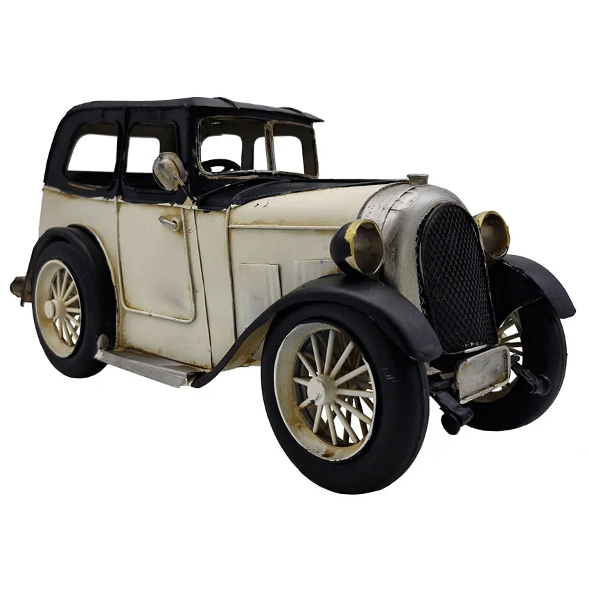 Classic Black Bentley Vintage Dekoratif Araba