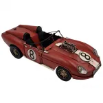 Dekoratif Metal Ferrari Sportif Yarış Arabası
