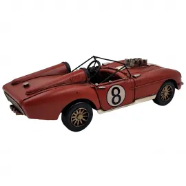 Dekoratif Metal Ferrari Sportif Yarış Arabası