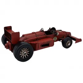 Dekoratif Metal Formula Yarış Arabası
