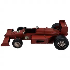 Dekoratif Metal Formula Yarış Arabası