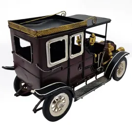 1905 Buick Model C Dekoratif Metal Klasik Araba