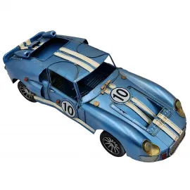 Vintage Dekoratif Sportif Klasik Araba El Yapımı Metal Obje - No: 10