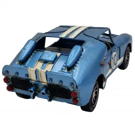 Vintage Dekoratif Sportif Klasik Araba El Yapımı Metal Obje - No: 10