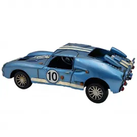 Vintage Dekoratif Sportif Klasik Araba El Yapımı Metal Obje - No: 10