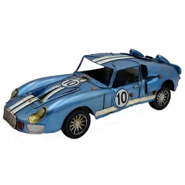 Vintage Dekoratif Sportif Klasik Araba El Yapımı Metal Obje - No: 10