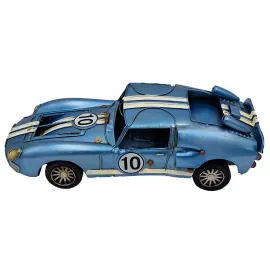 Vintage Dekoratif Sportif Klasik Araba El Yapımı Metal Obje - No: 10