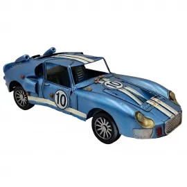 Vintage Dekoratif Sportif Klasik Araba El Yapımı Metal Obje - No: 10