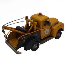 Dekoratif El Yapımı Araba Çekici Oto Kurtarıcı Kamyonet