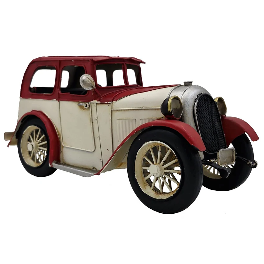 Classic Red Bentley Vintage Dekoratif Araba