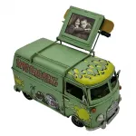 Dekoratif Metal Çerçeveli Hippi Vosvos Minibüs