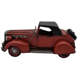 Custom Royce Rolls Metal Klasik Dekoratif Araba - Kırmızı