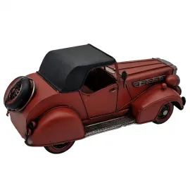 Custom Royce Rolls Metal Klasik Dekoratif Araba - Kırmızı
