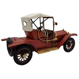 1916 Locomobile Sedan Dekoratif Araba - Kırmızı