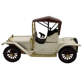 1916 Locomobile Sedan Dekoratif Araba - Krem
