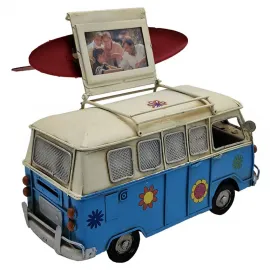 Dekoratif Çerçeveli Nostaljik Vosvos Minibüs Karavan