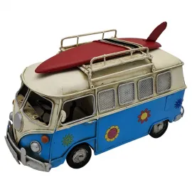 Dekoratif Çerçeveli Nostaljik Vosvos Minibüs Karavan