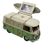 Dekoratif Kanolu Kumbaralı Nostaljik Vosvos Minibüs Karavan